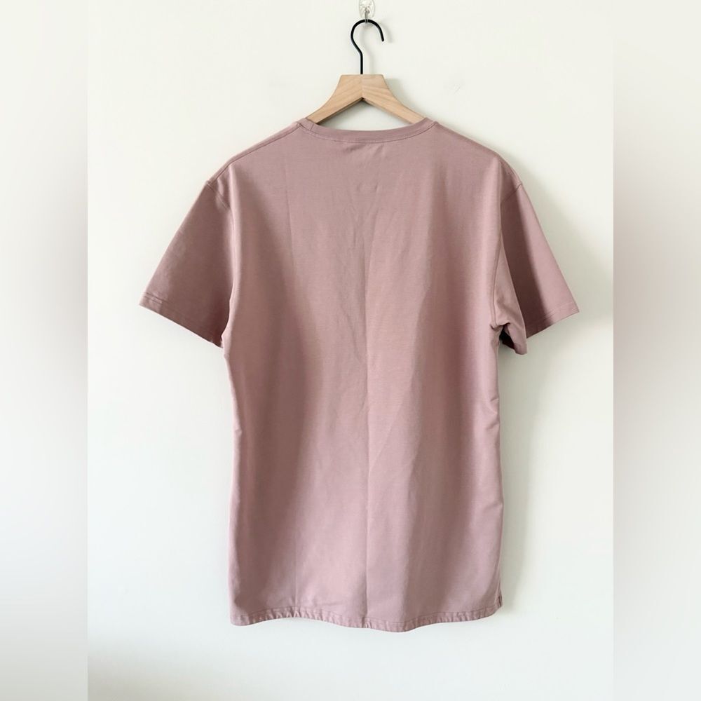 BYLT Basic Crew Short Sleeve Tee Split Hem Lux in… - image 6